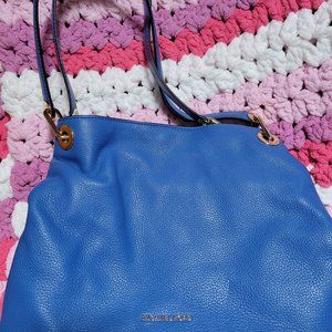 Michael Kors - Raven Pebble Blue - with matching wallet